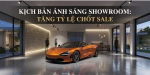 Kịch Bản Ánh Sáng Trong Thiết Kế Showroom Giúp Tăng Tỷ Lệ Chốt Sale