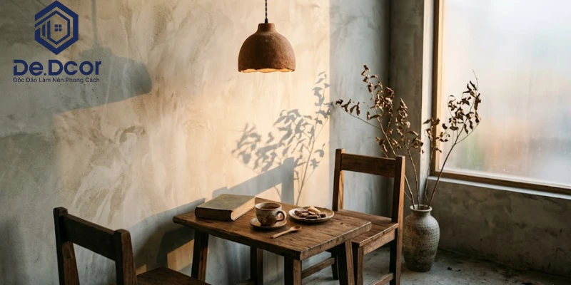 Tuyệt Chiêu Decor Quán Cafe Phong Cách Wabi-Sabi Thô Mộc 2 Tuyệt Chiêu Decor Quán Cafe Phong Cách Wabi-Sabi Thô Mộc