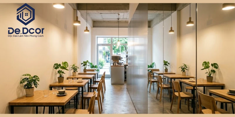 5 Bí Quyết Decor Quán Cafe Nhỏ Đẹp “Ăn Gian” Diện Tích
