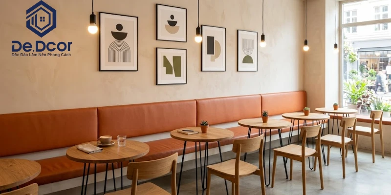 5 Bí Quyết Decor Quán Cafe Nhỏ Đẹp “Ăn Gian” Diện Tích