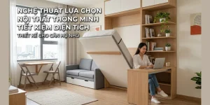 Nghệ Thuật Lựa Chọn Nội Thất Thông Minh Tiết Kiệm Diện Tích