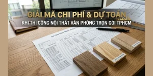 Giải Mã Chi Phí & Dự Toán Khi Thi Công Nội Thất Văn Phòng Trọn Gói TPHCM