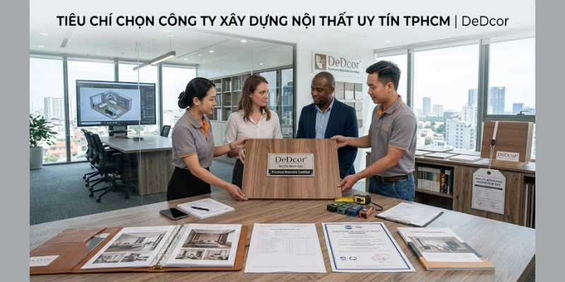 Tiêu Chí Chọn Công Ty Xây Dựng Nội Thất Uy Tín TPHCM