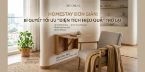 Homestay Đơn Giản: Bí Quyết Tối Ưu "Diện Tích Hiệu Quả" Trở Lại