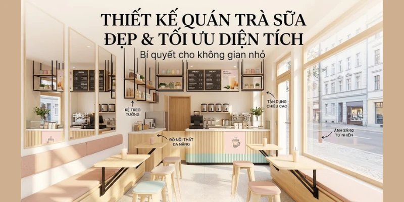Thiết Kế Cafe Sân Vườn: Tuyệt Chiêu Tối Ưu “Diện Tích Hiệu Quả”