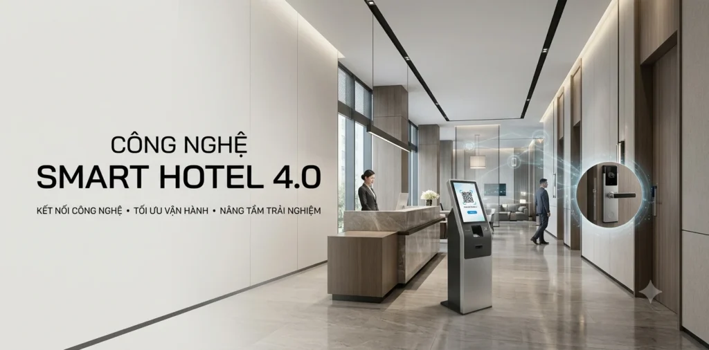 Khách sạn thông minh: Công nghệ Smart Hotel nâng chuẩn vận hành