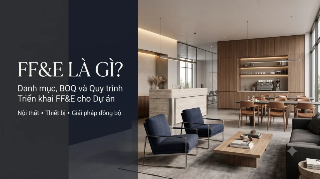 FF&E Là Gì? Danh Mục Nội Thất Và Thiết Bị Cố Định Cho Dự Án