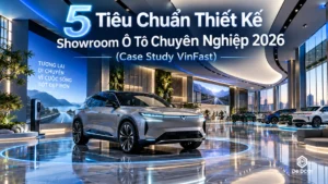 tiêu chuẩn thiết kế showroom ô tô vinfast 3s - Thiết kế showroom ô tô cao cấp