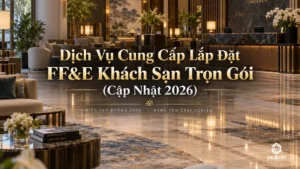 dịch vụ cung cấp lắp đặt FF&E khách sạn - Thiết kế lắp đặt FF&E Khách Sạn Trọn Gói