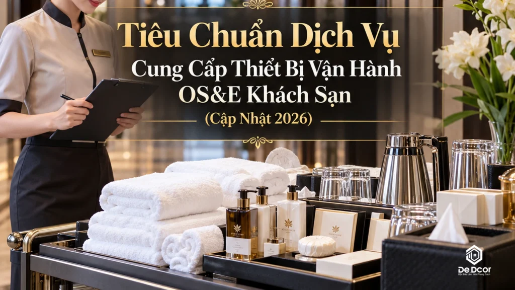 Tiêu Chuẩn Lựa Chọn Nhà Cung Cấp Thiết Bị OSE Khách Sạn (Cập Nhật 2026)