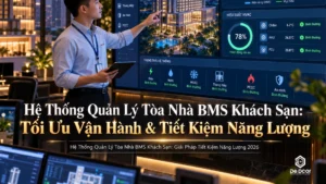Hệ thống quản lý tòa nhà BMS khách sạn