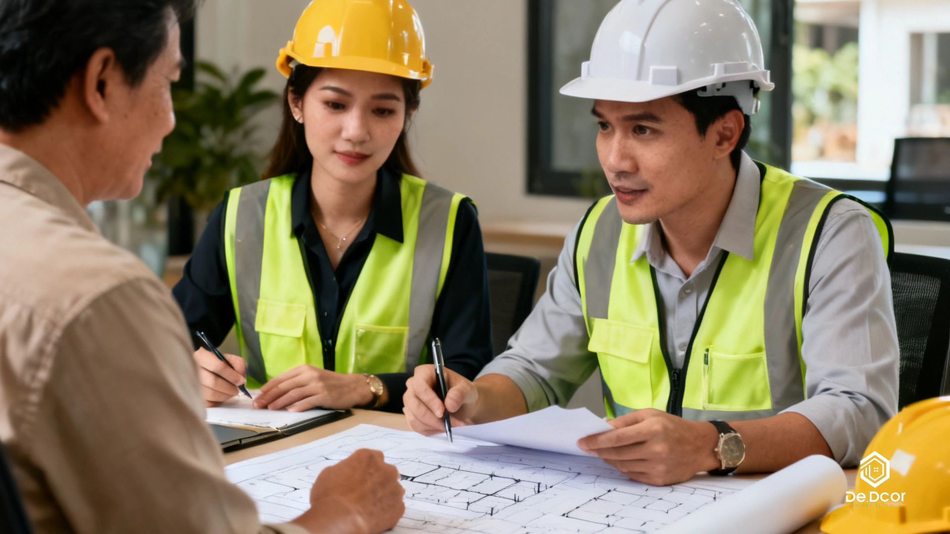 Ký kết hợp đồng thi công xây dựng phần thô minh bạch điều khoản